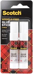 Scotch® Craft Glue Sticks, 0.28 Oz., White, Pack of 2