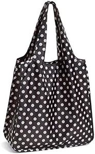 Kate Spade New York Reusable Shopping Tote with Travel Zip Pouch, Daisy