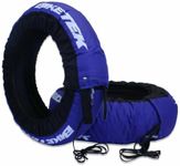 BIKETEK Motorcycle Tyre Warmers 180-195/55 R17 Superbike Rear Tyre Race Track Day Front & Rear Set