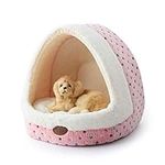 Tofern Cat Bed Small Dog Bed Pet Cave Bed For Puppy Kitten Rabbit Cute Fleece Igloo House for Small Dogs Indoor Cats Non-Slip Warm Washable Tent House