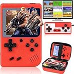 Tlsdosp Handheld Game Console, Portable Retro Video Game Console Upgrade 800 Classic FC Games, Large Battery Capacity of 1020mAh, USB Charging, Electronic Game Player Birthday Xmas Present Storage Bag