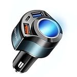 [4IN1&QC3.0] USB Car Charger Adapte