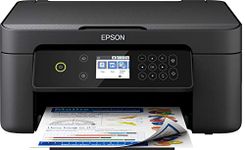 Epson Expression Home XP-4100 3-in-1 Inkjet Multifunction Printer (Scanner, Copier, WiFi, Single Cartridges, Duplex, 6.1 cm Display), Black