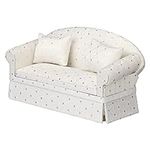 Dollhouse Sofa Couch, Upholstered M