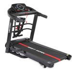 MAXPRO PTM405MA 4.5HP Peak DC Motor Multifunction Foldable Treadmill with Massager, Free Diet Plan,Max.Speed 14km/hr, Fit Show App, Fitness Running Machine for Home use with LED Display