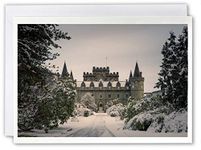 Neil Barr Inveraray Castle in the Snow - Scotland Greeting Card by Scottish Landscape Photographer Blank Inside