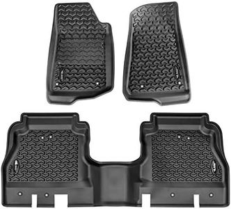 Rugged Ridge | All-Terrain Front and Rear Floor Liner Kit | 12987.44 | Fits 2020-2023 Jeep Gladiator JT
