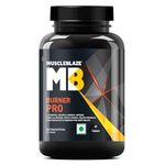 MuscleBlaze MB-Burner PRO (60 Tablets) | L- Carnitine, Garcinia Cambogia, Caffeine, Green Tea, Coleus Forskohlii, Green Coffee Bean, Black Pepper Extract with Chromium Picolinate