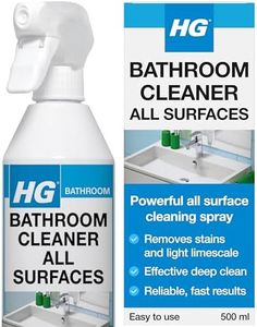 HG Bathroom Cleaner Spray, All-Surface & Limescale Remover, Universal Cleaner for Sink, Bath & Shower – 500ml