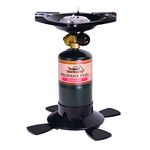 Texsport Barren Compact Lightweight Single Burner Propane Stove for Outdoor Camping Backpacking Hiking Cooking 10,000 BTU