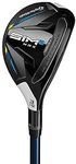 TaylorMade Golf SIM 2 MAX RESCUE MENS RIGHT HAND GRAPHITE REGULAR RESCUE 3-19 DEGREE, BLACK/WHITE