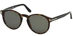 Tom Ford IAN-02 FT 0591 DARK HAVANA/GREEN unisex Sunglasses