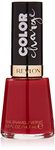 Revlon Color Charge Nail Enamel - 003 Crimson Jelly for Women 0.5 oz Nail Polish