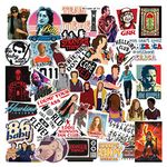 CodersParadise Pack of 55 Stranger TV Show, Web Series Stickers for Laptop, Journal, Diary, Guitar, Mobile Case - Aesthetic Waterproof Stickers