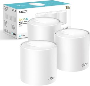 TP-Link Deco X10 Mesh WiFi 6 System, 3-Pack Whole Home Coverage
