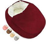 Wremedies for easier living Non Electric feet Warmers for Women Big Slippers Foot Warmers for Men and Women, Natural Heated Foot Muff, Non USB Foot Warmer for Adults Warm Feet Relief