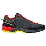 La Sportiva Mens TX Guide Approach/Hiking Shoes, Carbon/Goji, 11