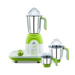 Bajaj Twister Deluxe 750-Watt Mixer Grinder with 3 Jars (White)