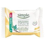 Simple Eye Makeup Remover Pads, 30 