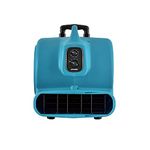 XPower P-800TH Pro Centrifugal Air Mover Carpet Dryer Floor Fan Blower for Water Damage Restoration Janitorial Plumbing Home Use