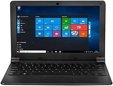 iSTYLE 10.1 pollici PC Portatile Mini Notebook 2GB RAM 32GB ROM, Celeron N, 1.92 Ghz Quad Core USB 3.0 HDMI, Tastiera Inglese(Nero)