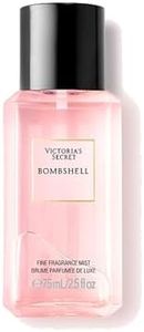 Victoria's Secret Bombshell Mini Fragrance Mist, Notes of Purple Passion Fruit, Shangri-La Peony & Vanilla Orchid, Travel Size Body Spray for Women (2.5 oz)