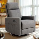 Sweetcrispy Recliner Chair, 360 Swi
