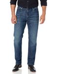 Calvin Klein Men's Straight High Stretch Jeans, Secaucus 2, 34W x 30L