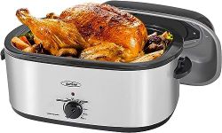 Roaster Oven with Self-Basting Lid,