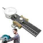 Pzuryhg Miter Gauge for Table Saw - Accuracy Table Saw Alignment Gauge,Table Saw Gauge Basic Machinery Tool for Aligning and Calibrating Work Shop Machinery