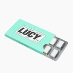 LUCY™ Nicotine Gum 4mg, 100 Count | Mint Flavour | NPN 80108821 | Stop Smoking Aid | 10 pcs per Pack x 10 Packs