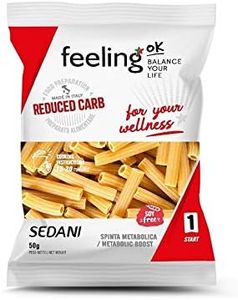 Feeling Ok Sedani Low Carb 7 x 50 grammi Pasta Proteica