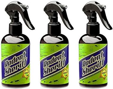Rodent Sheriff Peppermint Oil Repellent Spray Fast Acting Pest Control | Repels Mice, Racoons, Ants, and More