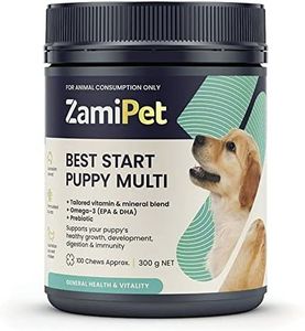 ZamiPet Best Start Puppy Multivitamins 100 Chews for Dogs 300 g