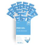 Godora 30 Packs ECO-Friendly Poo Powder, Portable & Fast-Absorbing Camping Toilet Chemicals, Rapidly Biodegradable Eco Gel for Portable Toilet, for Outdoor Portable Bedpans & Emergencies