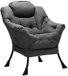 HollyHOME Fabric Large Lazy Chair, 