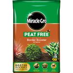 Miracle-Gro PEAT FREE PremiumBorder Booster, Soil Improver, 40 Litres, Brown