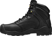 Keen Utility Men's Louisville 6" Steel Toe Work Boot,Black,10.5 EE US