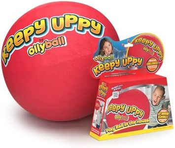 Ollyball Keepy Uppy – Patented Indoor Play Ball & Kickball for Kids | Soft Safe Re-Inflatable Olly Ball for Active Indoor Fun, Games & Activities Indoor Ball, Keepy Uppy Game for Families