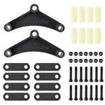 SPARKWHIZ Trailer Shackle Kit, Tandem Trailer Axle Shackle Kit for Double Eye Springs (3.5K -5.2K Axles)