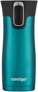 Contigo West Loop Autoseal Stainless Steel Insulated Mug - Leakproof Thermal Mug for Coffee on The Go, Travel Mug, Spirulina, 473ml Capacity