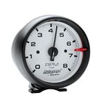 Auto Meter 2303 Auto Gage Black 3-3/4-Inch 8000 RPM Tachometer