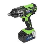 Sealey 18V 1/2" Sq Drive Cordless Impact Wrench - Green