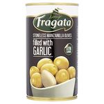 Fragata Stoneless Olives filled with Garlic (8x350g case)