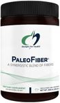 Designs for Health PaleoFiber - 12 Digestive Fiber Blend Powder Supplement with Psyllium Husk, Flax + Apple Pectin - Prebiotic Gut Support, Unflavored + Unsweetened - Vegan (60 Servings / 300g)