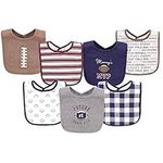 Hudson Baby Unisex Baby Cotton Bibs