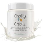 Chalky Chicks Chalk Paint - Chalk Paint for Furniture, Craft Paint, Cabinet Paint, Wood Paint, and Furniture Paint, Spray Paint-Ready for Home Decor - Old Lace (Off White) 16 Fl Oz (Pack of 1)