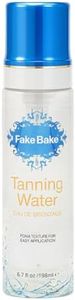 Fake Bake Foam Tanning Water Self Tanner Instant Glow with Hydrating Passion Flower Rejuvenation - Natural Looking Sunless Bronzing for Women & Men - 6.7 oz