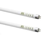 TBE LIGHTING T5 8w Fluorescent Tube Lamps 288mm - CFL Bulbs - G5 2-Pin Base Fittings - T5 High Efficiency Lamps, for Emergency and Strip Lights - Soft White 3500K (2-Pack)