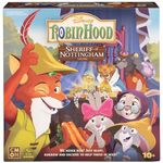 Disney Robin Hood Sheriff of Nottingham Game Family Board Games Disney Gifts Board Games for Family Night, for Adults & Kids Ages 10 and up